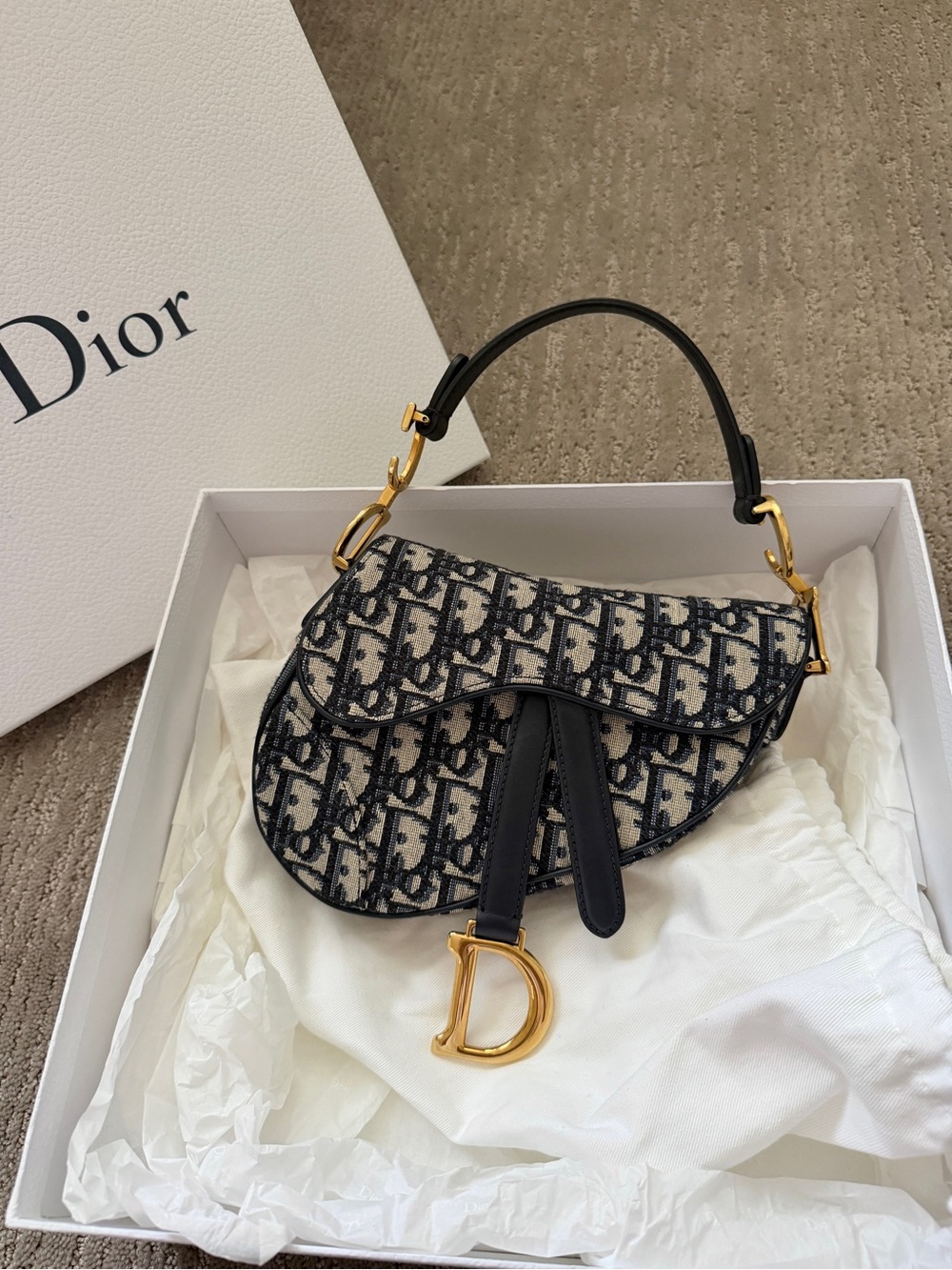 Dior Mini Saddle Bag